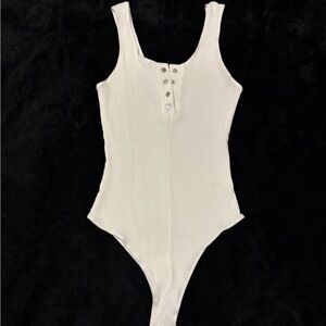 White Tank Bodysuit